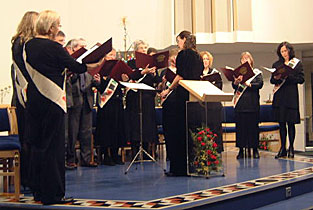 Concert in Buckfastleigh.xmas 2004